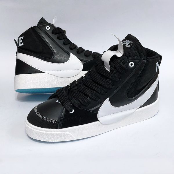 نایک بلیزر جامبو ساقدار مشکی تیک سفید Nike Blazer Jumbo کیفیت بالا