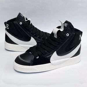 خرید انلاین نایک بلیزر جامبو ساقدار مشکی تیک سفید Nike Blazer Jumbo کیفیت بالا