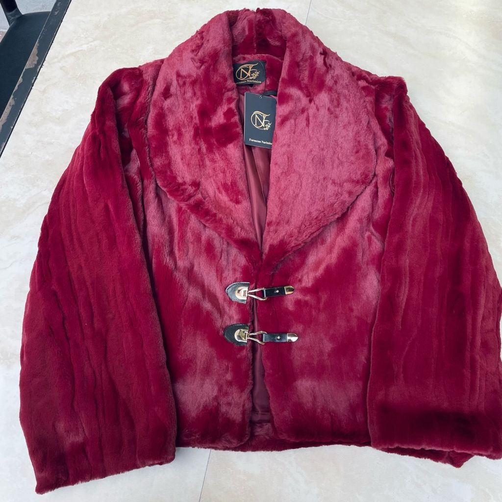 خرید انلاین کت پوست هانا (کالکشن فروزان نریمیسا)