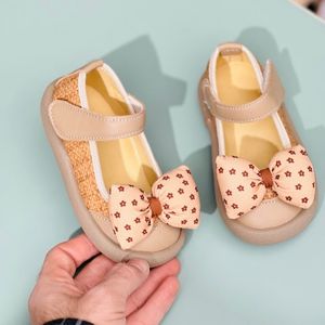 خرید اینترنتی قیمت کفش دخترانه طرح حصیری بهروز کد 122202