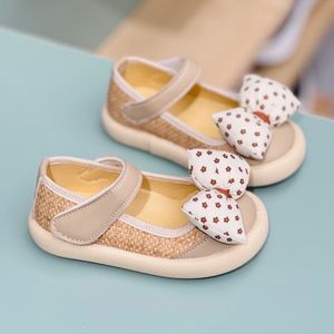 خرید اینترنتی قیمت کفش دخترانه طرح حصیری بهروز کد 122202