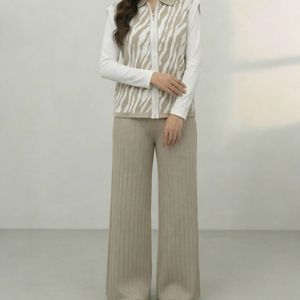 قیمت جلیقه وشلوار زبرا بافت