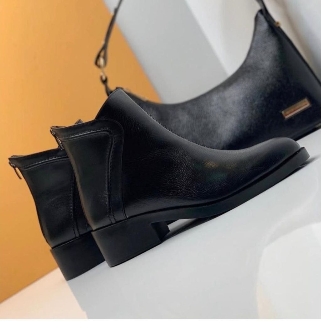 خرید اینترنتی نیم بوت شیک و ساده زنانه