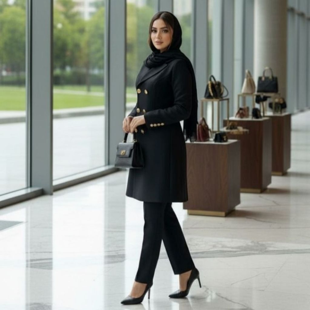 فروش اینترنتی مانتو شلوار اداری شبنم زنانه