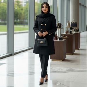 خرید انلاین مانتو شلوار اداری شبنم زنانه