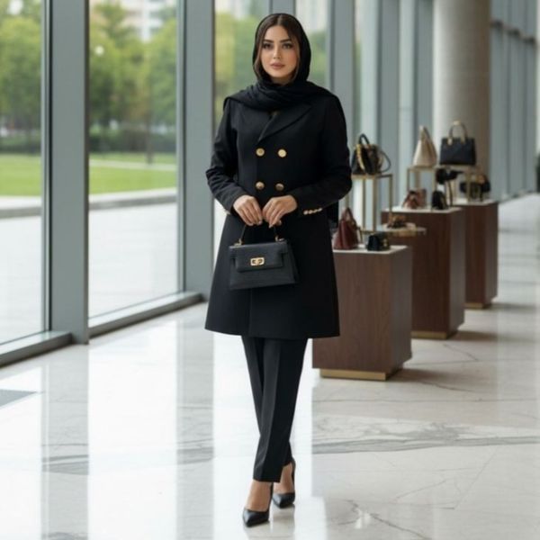 مانتو شلوار اداری شبنم زنانه