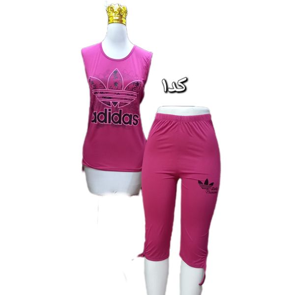 ست تاپ و شلوارک آدیداس کد836