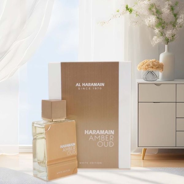 تستر Al Haramain Perfumes - Amber Oud White Edition الحرمین امبر عود وایت