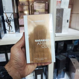 خرید انلاین تستر Al Haramain Perfumes - Amber Oud White Edition الحرمین امبر عود وایت
