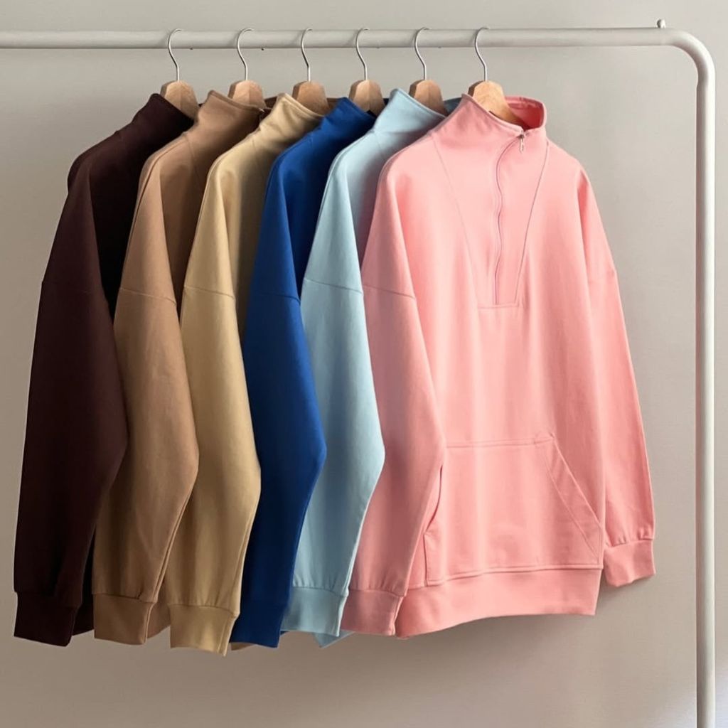 فروش اینترنتی دورس نیم زیپ جیب دار زنانه درجه یک