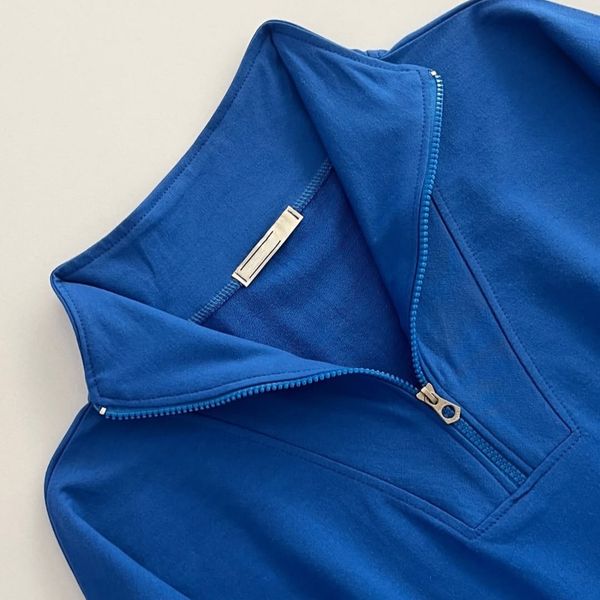 دورس نیم زیپ جیب دار زنانه درجه یک