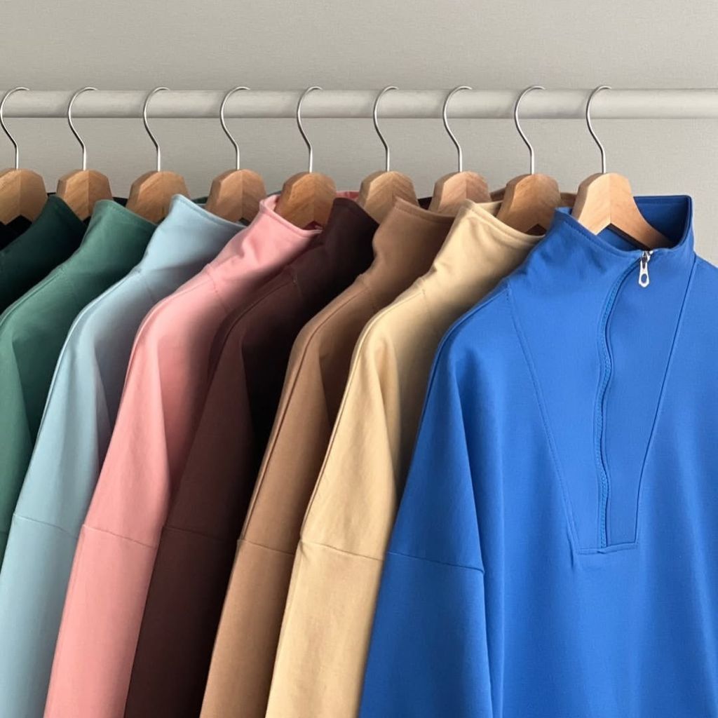 خرید آنلاین دورس نیم زیپ جیب دار زنانه درجه یک