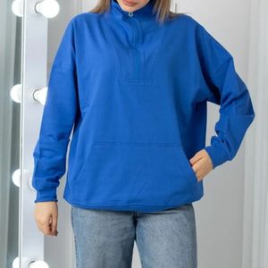 مشخصات دورس نیم زیپ جیب دار زنانه درجه یک