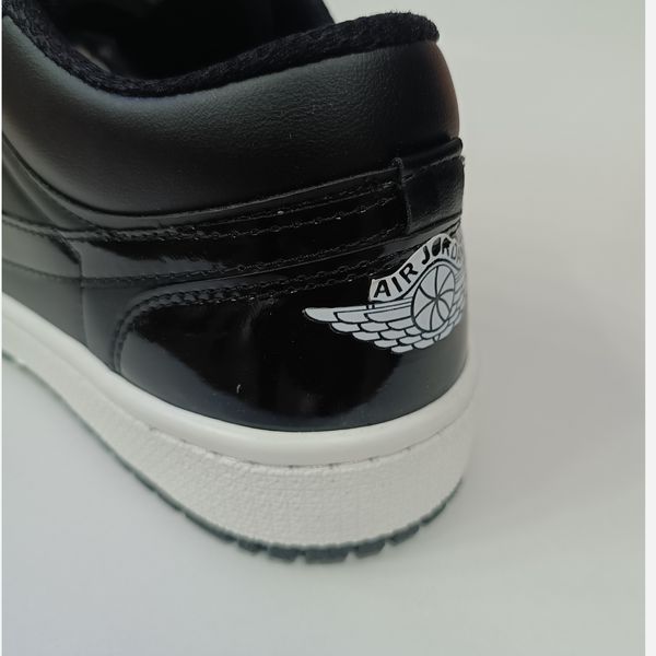 کتونی مردانه جردن 1 ورنی مشکی کیفیت بالا