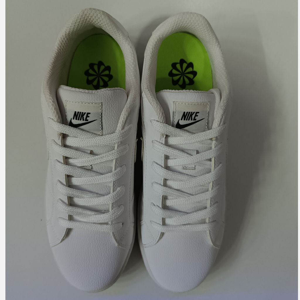 خرید آنلاین کتونی ونس مردانه تمام سفید نایک کیفیت بالا(زیره لاستیک)