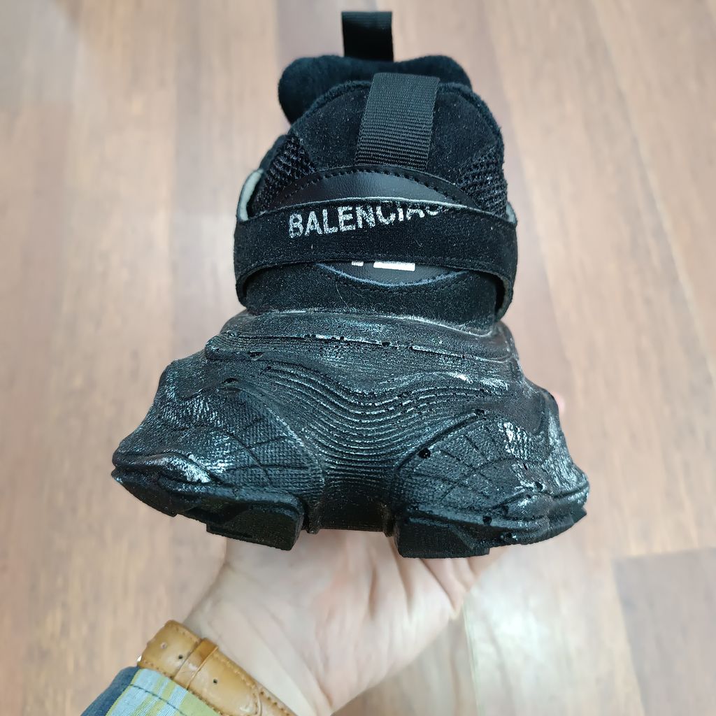 قیمت ارزان کتونی مردانه بالنسیاگا کارگو کیفیت بالا مشکی زیره کثیف طرح اصلی