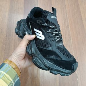 قیمت کتونی مردانه بالنسیاگا کارگو کیفیت بالا مشکی زیره کثیف طرح اصلی