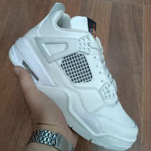 خرید اینترنتی قیمت کتونی مردانه جردن چهار 4 سفید کیفیت بالا