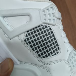 خرید اینترنتی قیمت کتونی مردانه جردن چهار 4 سفید کیفیت بالا