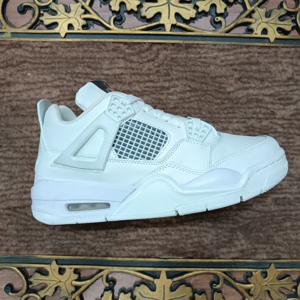 کتونی مردانه جردن چهار 4 سفید کیفیت بالا