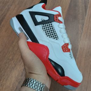 خرید اینترنتی قیمت کتونی جردن 4 چهار سفید قرمز