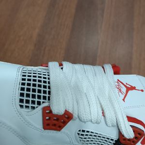 خرید اینترنتی قیمت کتونی جردن 4 چهار سفید قرمز