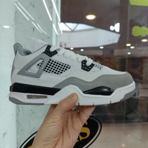 مشخصات کتونی مردانه جردن 4 چهار سفید طوسی