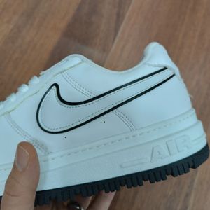 خرید اینترنتی قیمت کتونی مردانه تخفیفی نایک ایرفورس سفید کیفیت بالا