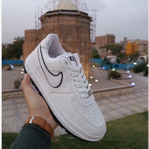 کتونی مردانه تخفیفی نایک ایرفورس سفید کیفیت بالا