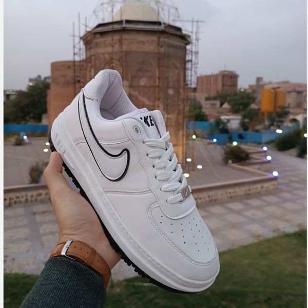 کتونی مردانه تخفیفی نایک ایرفورس سفید کیفیت بالا