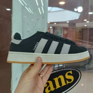 خرید اینترنتی قیمت کتونی مردانه آدیداس کامپوس کیفیت بالا مشکی طوسی