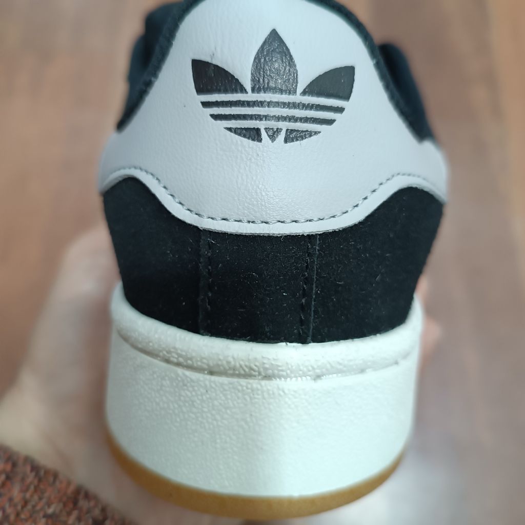 خرید اینترنتی قیمت کتونی مردانه آدیداس کامپوس کیفیت بالا مشکی طوسی