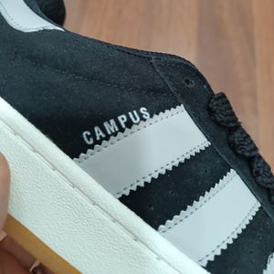 خرید اینترنتی قیمت کتونی مردانه آدیداس کامپوس کیفیت بالا مشکی طوسی