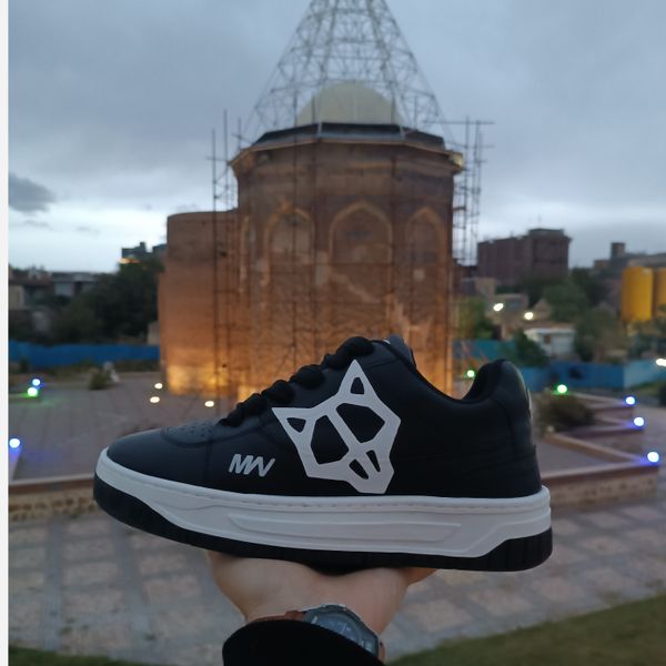 کتونی مردانه تخفیفی نیکدولف کیفیت بالا مشکی  Wolf