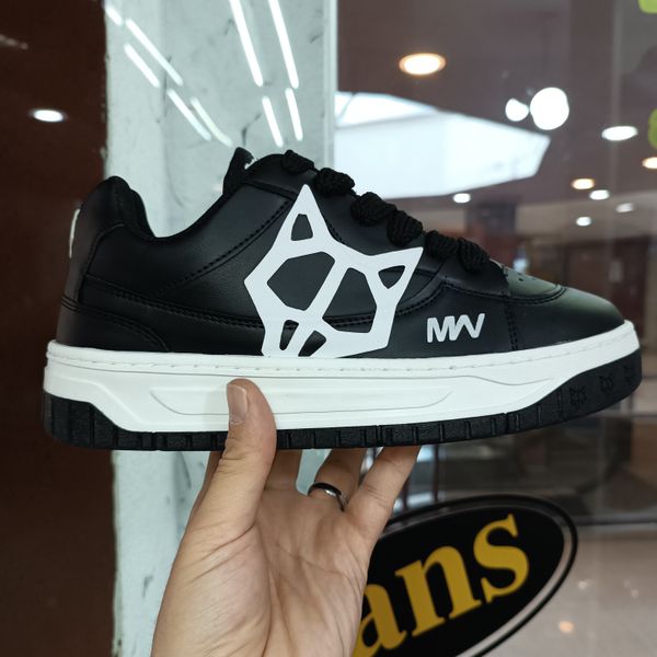 کتونی مردانه تخفیفی نیکدولف کیفیت بالا مشکی  Wolf