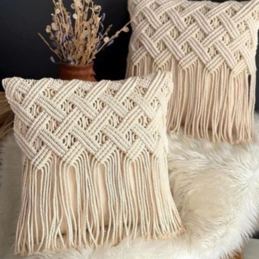 قیمت کاور کوسن مکرومه مدل کوهیار