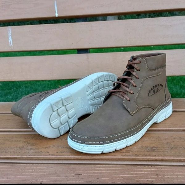 نیم بوت مردانه بندی رنگ سدری سایز 40 تا 44