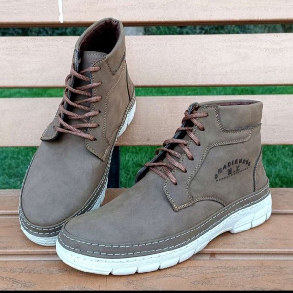 نیم بوت مردانه بندی رنگ سدری سایز 40 تا 44