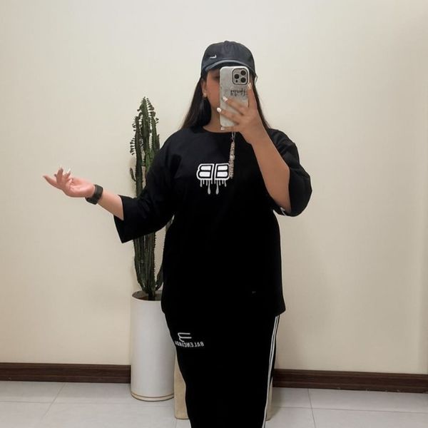 ست تیشرت شلوار بالنسیاگا