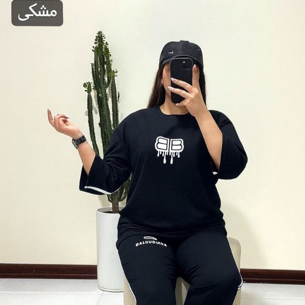 ست تیشرت شلوار بالنسیاگا