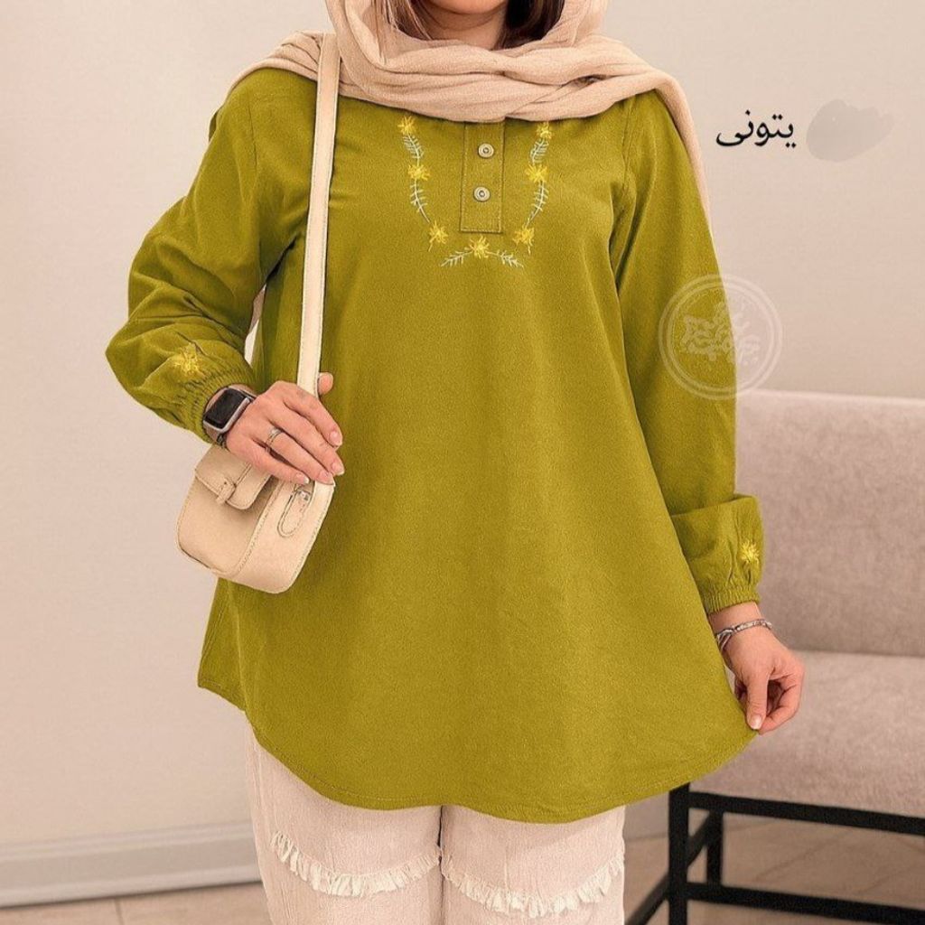 خرید اینترنتی مانتو ماهنی زیبا