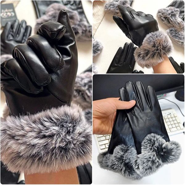 دستکش چرم زنانه