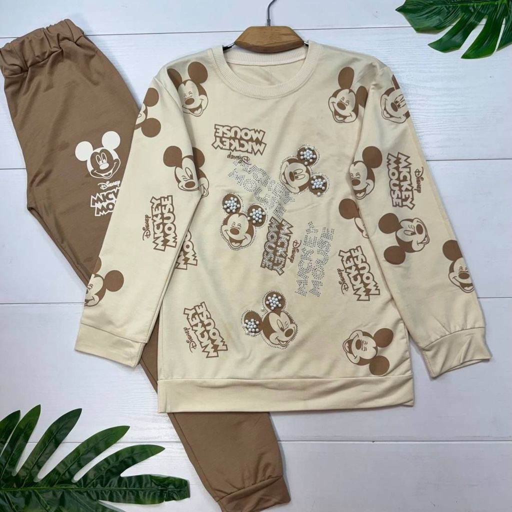 خرید اینترنتی ست لباس زنانه میکی موس