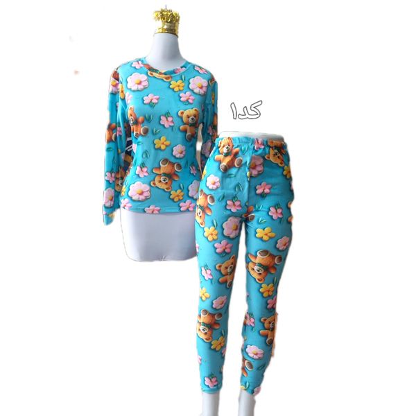 ست بلوز و شلوار مخمل کد 840