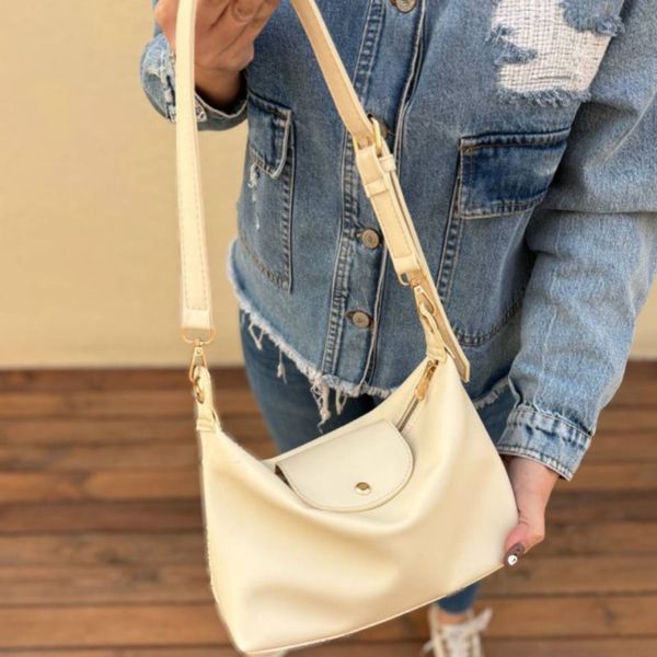 کیف دوشی زنانه و دخترانه مدل گراشیا پروانه