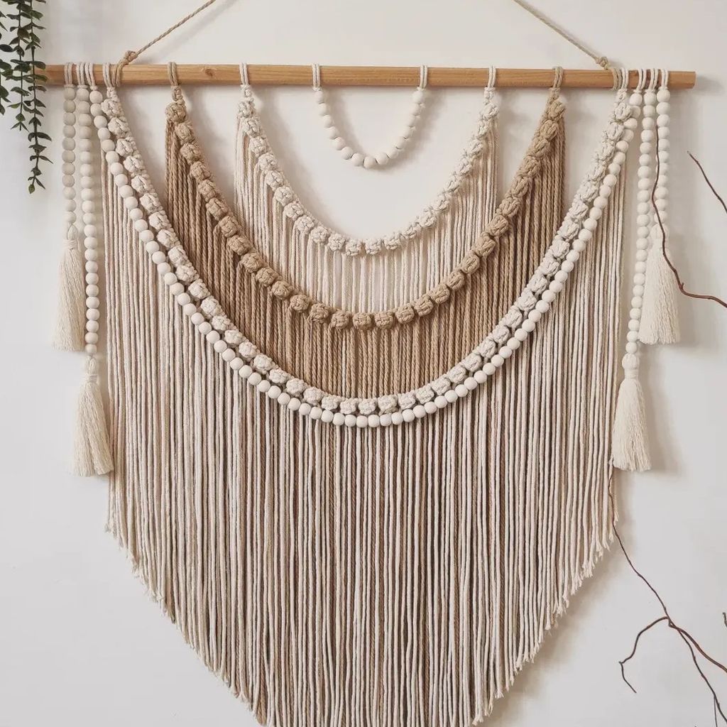 قیمت دیوار کوب مکرومه بافی مدل سونیا