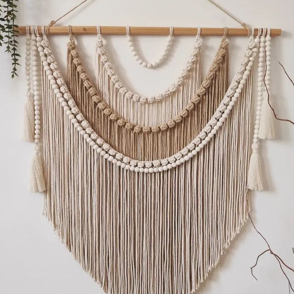 دیوار کوب مکرومه بافی مدل سونیا