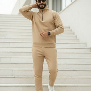 قیمت ست سوییشرت نیم زیپ و شلوار اسپرت