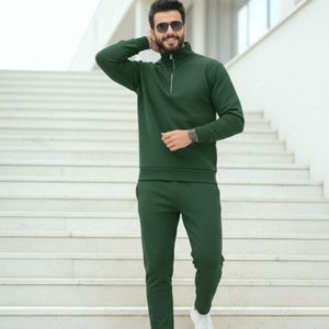 قیمت ست سوییشرت نیم زیپ و شلوار اسپرت