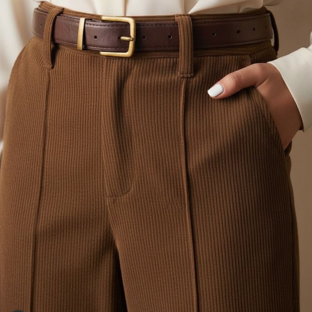 خرید آنلاین شلوار مخمل کبریتی بگ قد110